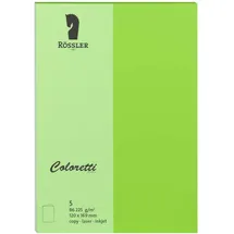 RÖSSLER Coloretti B6 220 g/m2 5 Stück