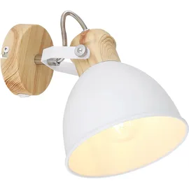 GLOBO Wiho 1 Leuchtmittel Strahler Metall Weiß