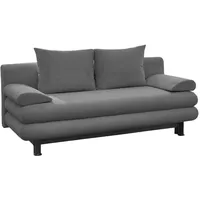 SUN GARDEN Schlafsofa BERN, Grau Breitcord - mit Gästebettfunktion
