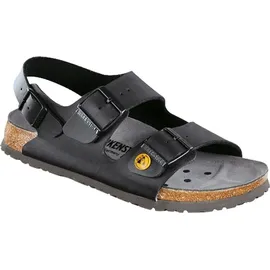 Birkenstock Milano, Größe 44, schwarz, schmal