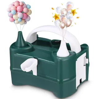 Luftballonpumpe,Ballonpumpe Elektrisch,Elektrische Luftballonpumpe,Ballonpumpe,Ballon Pumpe 400W,Elektrische Luftpumpe Ballon, Luftballonpumpe, für Geburtstagsfeiern, Party, Hochzeitsfeiern