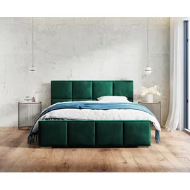 beautysofa Quatro 140 x 200 cm Grün