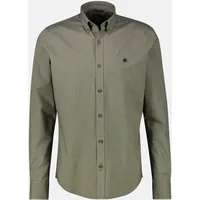 Lerros Oxfordhemd mit Stretchanteil - Nordic Olive - XXXL