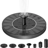 Priksia Solar Springbrunnen Teichpumpe mit 1W Solar Panel