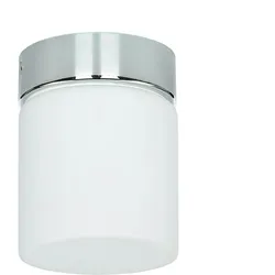 Licht-Erlebnisse Deckenleuchte CAYO G9 max. 40W Chrom Weiß Metall Glas LE35580