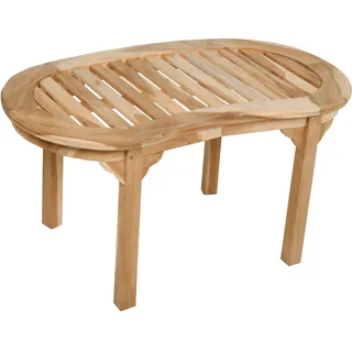 Garden Pleasure Gartentisch AMBON oval 45,0 x 90 cm