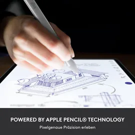 Logitech Crayon digitaler Zeichenstift für iPad grau