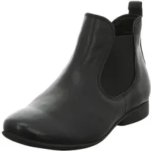 THINK! Damen GUAD_3-000414 nachhaltige, leder gefütterte Chelsea-Boots, 0000 SCHWARZ, 41 EU