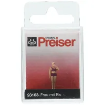 Preiser Frau mit Eis 28163 H0