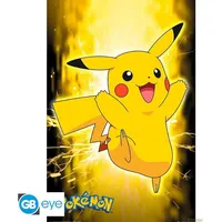 ABYstyle - POKEMON Poster Pikachu Neon (91.5x61cm) - Plakat