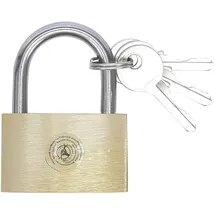 BGS Do it yourself Messing-Vorhängeschloss 40 mm