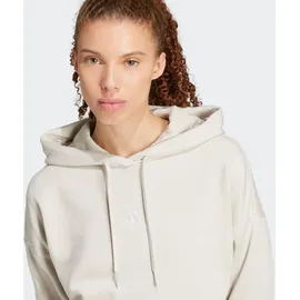 adidas Essentials Small Logo Feel Cozy Kapuzenpullover Wonder Alumina / White L