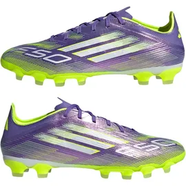 adidas F50 Pro Kunstrasen Herren Purple Rush/Ftwr White/Lucid Lemon 42 2/3