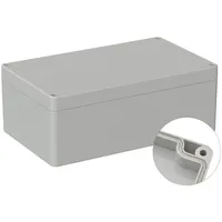 TRU Components TC-9065636 Industrie-Gehäuse ABS Lichtgrau (RAL 7035) 1St.