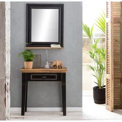 SIT Telefontisch »Corsica«, mit Schublade, Shabby Chic, Vintage SIT schwarz/honigfarben