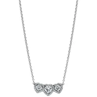 Pandora Herz Trilogie Collier-Halskette Silber