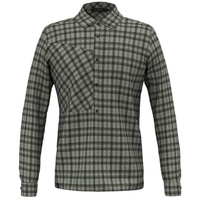 Salewa Fanes Flannel 5PL M L/S Shirt shadow/dark olive, 50/L