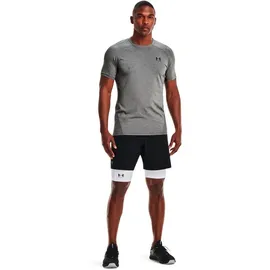 Under Armour Baselayer-shorts Weiß/Schwarz XL