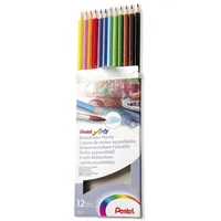 Pentel Aquarellstifte 1 Set 12 St. Mehrfarbig