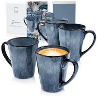 sänger Darwin Kaffeebecher 0,5 l Blau 4 St.