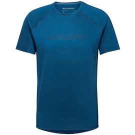 Mammut Selun Fl Logo, Short Sleeve T-shirt Blau M
