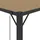vidaXL Pavillon mit Lamellendach 3x3 m Taupe Stoff und Aluminium