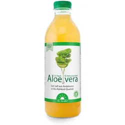 Dr. Jacob's Aloe-vera-Gel-Saft Bio Rohkost-Qualität 1000 ml