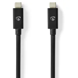 Nedis USB-C 1,0 m Schwarz