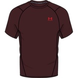 Under Armour HG Armour Fitted SS, 690 Chestnut Red S
