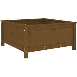 vidaXL Pflanzkübel 82,5 x 82,5 x 39 cm Honigbraun