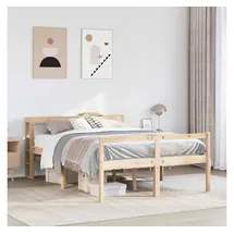 vidaXL Seniorenbett mit Kopfteil ohne Matratze 120x200 cm