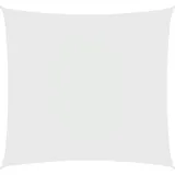 furnicato Sonnensegel Oxford-gewebe Quadratisch 45x45 M Weiß