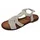 2GO FASHION Flache Sandale Damen Beige 40