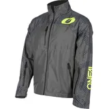 Rain Jacket gray/neon yellow XS