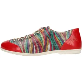 Eject Fluffy Schuhe rot bunt gestreift 20.932 für Damen, bunt, Gr. 42