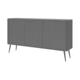 Selsey Sideboard schwarz ¦ Maße (cm): B: 163,2 H: 83,8