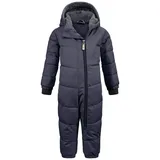 KILLTEC Schneeoverall Twinkly MNS ONPC B Wasserabweisender Schneeanzug mit Fleece und reflektierenden Details blau 86/92 EU