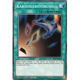 SR13-DE032 - Kartenzerstörung - Common - Deutsch - 1. Auflage - im Set mit Ultrapro Toploader - Yugioh