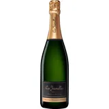 Les Jamelles Méthode Traditionnelle Chardonnay Pinot Noir Brut, Schaumwein trocken, Frankreich (1x 0.75l) (Packung mit 6)