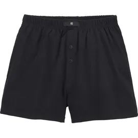 H.I.S. Weiter Boxer unifarben M 5er Pack schwarz