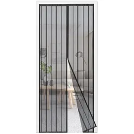 Sekey Fliegenschutzgitter mit Magnet 125 x 210 cm Schwarz