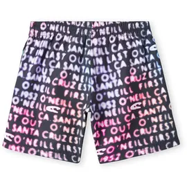 O'Neill Cali Gradient 14'' Swim Shorts black neon lights (39035) 140
