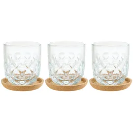LEONARDO Gocce Latte Macchiato Glas 0,22 l 6-tlg.