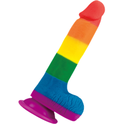 Prider Dildo, 19,5 cm, bunt