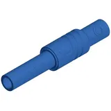 HIRSCHMANN TEST & MEASUREMENT KUN S Sicherheits-Lamellenbuchse Buchse, gerade Stift-Ø: 4mm Blau 1St.