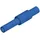 HIRSCHMANN TEST & MEASUREMENT KUN S Sicherheits-Lamellenbuchse Buchse, gerade Stift-Ø: 4mm Blau 1St.