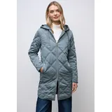 STREET ONE Damen, Steppmantel mit Kapuze: - 40