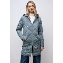 STREET ONE Damen, Steppmantel mit Kapuze: - 40