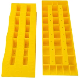 DEMA Stufenkeil Auffahrkeil 2er-Set DSK60 Ausgleichskeil Stufenkeile Auffahrkeile