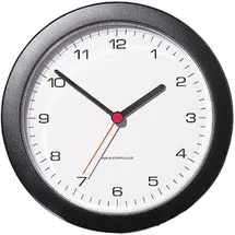 Peweta Funkwanduhr Design 25,0 cm 51.001.212 schwarz